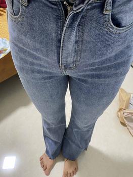 Product Review of (LOE9TAC11) Quần Jean Nữ Dáng Loe 9 Tấc (92cm) Dành Cho Nàng m50 Pants Denim Women Có Túi from d**i 2