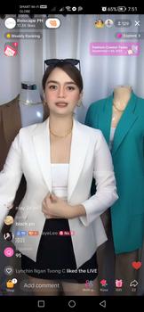 Product Review of Premium blazer collection Casual Plain tweed from Q**🤍 3