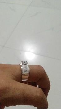 Product Review of Nhẫn bạc nam đính đá đơn giản NNA0452 - Trang Sức TNJ from T**n L**g 0