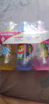 Product Review of 3 in 1 Colorful Baby Feeding Bottle Non-Toxic Set 280ml Pink/Blue/Yellow (JY-2266) Kabuli99 from H**y S**h 0