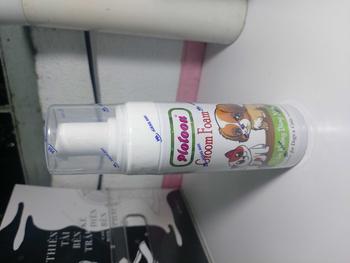 Product Review of Bọt tắm chó mèo Groom Foam Plotoon - Tắm không dùng nước, Khử mùi, Mượt lông - 140ml from T**n Q**g 0