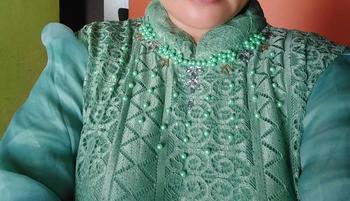 Product Review of Gamis Organza Gamis Kondangan Gamis Modern Gamis Kekinian Gamis Terbaru Gamis Pesta from r**i 1