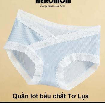 Product Review of Quần lót bầu chất Tơ Lụa thiết kế cạp chéo tránh chạm vết mổ co giãn đáy kháng khuẩn bigsize from ✿**✿ 0