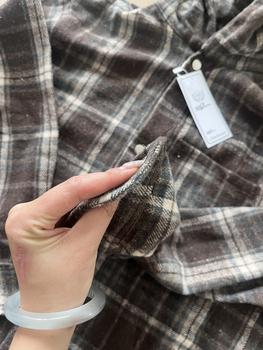 Product Review of Áo Khoác Chống Nắng Sơ Mi Flannel (Có Mũ) Nỉ Dạ Tay Dài Form Rộng Nam Nữ Unisex (Có size cho bé) from C**m ** T**h ** N** 2