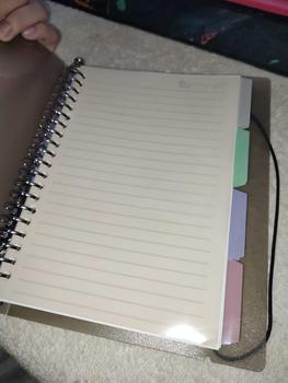 Product Review of LR [Ready Stock] Notebook A5/B5/A4 Refillable Binder Cover Notebook Binder Notebook Refill from j**s 2