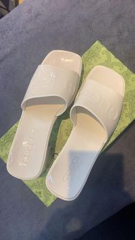Product Review of Guốc G.C nhựa thơm hàng QCCC full box đế 5cm(2021) Shoes DéP Nữ GiàY from P**m m** 0