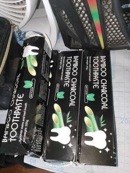Product Review of Protecting teeth Bamboo Charcoal Toothpaste Plant Activated Carbon Fresh Breath Teeth Cleaning Oral A toothpaste from 👑**Y 1