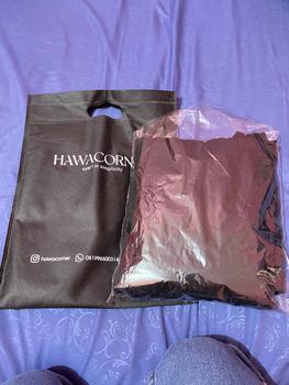 Product Review of HAWACORNER - ROSA DRESS Rayon Crinkle Ironless Cantik Muslim Wanita Gamis from p**2 1