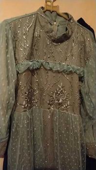 Product Review of RAISHA-Jeehan  Dress/ gamis/ Gaun Pesta Wanita Muslim Untuk  Lebaran, Wisuda, Kondangan full tile  brokat simple tebal dan mewah from 🫥**🫥 0
