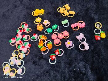 Product Review of Korean Style Baby Elastic Rubber Hair Band Baby Cute Ponytail Set Hair Tie Set Hair Accessories from n**a ** 日** 0