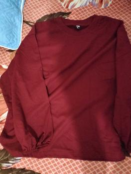 Product Review of ÁO THUN TAY DÀI NỮ PHONG CÁCH UZZANG DỄ THƯƠNG FREESIZE 70 KG TD240901 Women Top Cổ Tròn Nhung Voan from 🍒**g B**🍒 0