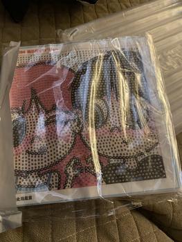 Product Review of DIY Bead Diamond Painting Canvas With Frame Tabletop Decor or Couple gift from u**0 3