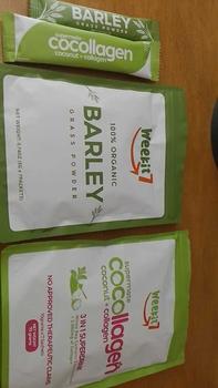 Product Review of Live (Buy1 Take1) WeeKit7 Organic Barley plus Supermate Pure Cocollagen 3 in 1 Collagen Powder Drink 1 pack 7 sanchet Dietary Nutritious Drinking from F**Y _**8 0