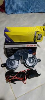 Product Review of KLAKSON KEONG BOSCH KLAKSON STRIDER EC12-C WATERPROOF 12 VOLT KLAKSON MOBIL DAN KLAKSON MOTOR Car from p**6 2