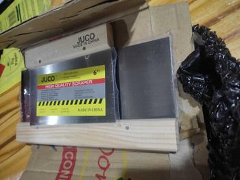 Product Review of Scraper Putty Knife Dry Wall Paint Blades Floor Tile Plaster Trowel Spreader from R**n 1