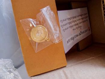 Product Review of พิฆเนศวร สี3k ทรงกลม เลี่ยมกรอบทองไมครอน (CA24) from ศ**า โ**ั 0