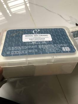 Product Review of Combo Bông Tẩy Trang Ép Định Hình Q.P Cosmétique Không Xơ Rách, Hạt Massage Sạch Sâu from 9** t** 2