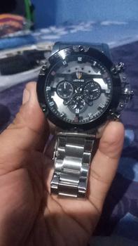 Product Review of CHRONO AKTIF LEOPARD 8804 JAM TANGAN PRIA TAHAN AIR BERGARANSI Watches Biru tangansultan from G**i 0