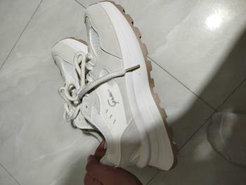 Product Review of Corolla Giày Thể Thao Sneaker Nữ  Fashion Phong Cách Hàn Quốc Dế Cao 4.5CM Chống Trượt Dộ Co Giãn Cao Kháng Khuẩn Thoáng KhíGiày Giày Lười Dồ Hot Trend Shoes【Nên mua kích cỡ lớn hơn 】 from T**n 1