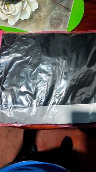 Product Review of ชุดกันฝนไซร์ใหญ่ 5XL ชุดกันทั้งชุดเสื้อ+กางเกง ผ้าหนาอย่างดีมีแถบเรืองแสง ชุดกันฝนคนอ้วน เสื้อฝน from p**k 🏀**🐢 1