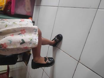 Product Review of SEPATU ANAK PEREMPUAN DOCMART MOTIF KANCING GOLD CANTIK SEPATU FLAT SLIP ON ANAK TERBARU SEPATU SEKOLAH ANAK WANITA COCOK UNTUK HARIAN FORMAL SANTAI LIBURAN SEPATU ANAK TERLARIS MURAH KUALITAS PREMIUM fashion pantofel from V**o 3