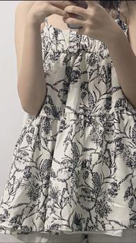 Product Review of Áo váy babydoll hoa nhí Nana21 Nanastore21 Nữ Dress Women Nhung Kem from é**c 0