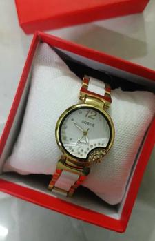 Product Review of Đồng Hồ Nữ GS Đá Ceramic 2 Màu Lựa Chọn: Đá Đen, Đá Trắng Women Titan Đeo Tay Watch Voi from n**2 0