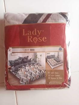Product Review of Sprei Lady rose BANTAL 4 ( 180x200 ) King Size TINGGI 30 cm from J**a 1
