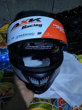 Product Review of 【Genuine Authorization】AXK903 Motorcycle Full Face Helmet With Dual Mirrors And Dustproof Rider Couple Helmet seven full face helmet shoei helmet full face trending helmet for motorcycle helmet  lover from J**s 1