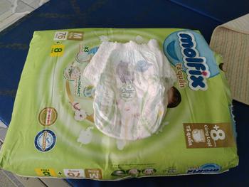 Product Review of [Bao bì thay đổi theo từng đợt nhập hàng] M34 - [BAO BÌ MỚI] - Tã quần Molfix Thiên nhiên Ultra - Bịch Lẻ Cho Bé from B**h v** v** 平**乐 0