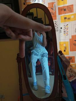 Product Review of Aesthetic pants for men slocks oversized pants Korean baggy sweatpants wide leg original pants from J**Y 2