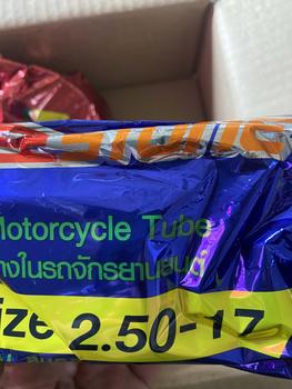 Product Review of ยางใน มอเตอร์ไซค์ ดีสโตน ขอบ10” 14” 17 “18”  21”(DEESTONE) from J**n P**e 1