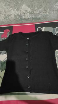 Product Review of Cardigan Crop Rajut Wanita | Slim Fit Body Ld 90cm Knitwear from c**e 2