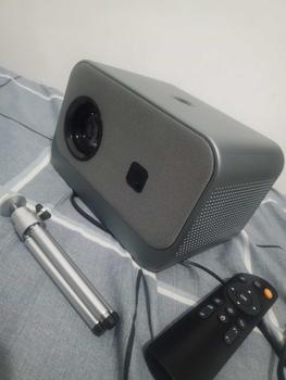 Product Review of AUN A13 Projector 10000 lumens 4K ultra hd with wifi 1080P portable projector mini With Bluetooth Audio Home projector for phone android smart Projector wall mount Beamer Birthday gift for girlfriend Projection for laptop from C**g 1