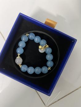 Product Review of Chuỗi Vòng Tay Đá Mã Não Magical, Hạt 10mm - Sunny Gems - Trang Sức Phong Thủy from M**💸 0