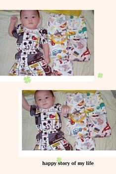 Product Review of 12PCS/6PCS TSHIRT TERNO PAJAMA Baby Boys fits 0-9months Comfortable Breathable infant clothes from m**9 0