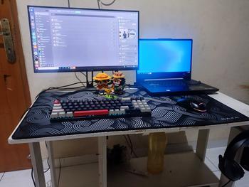Product Review of Rexus Daxa Retro Mousemat - Mousepad Gaming - Extended Cloth XL from o**l 0