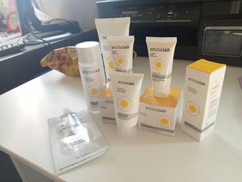 Product Review of Whitelab 5pcs N-Dose+ Brightening Paket Wajah - Facial Wash, Toner, Serum, with Day & Night Cream Paket Skincare Perawatan Pencerah from M**a 1