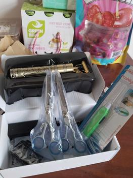 Product Review of Tông đơ cắt tóc bấm viền tạo kiểu tóc dùng làm máy cạo râu from B**8 0