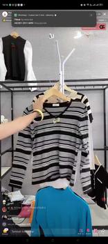 Product Review of 03 Atasan Rajut Wanita Live Model Crop from R**D S**A P**G 🇮** 2