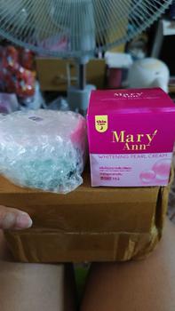 Product Review of (ตะกร้าบริษัท) ขนาด15 กรัม ครีมไข่มุกมารีแอนครีมสิว ครีมฝ้า จุดด่างดำ กระจ่างใส มารีแอน Skincare สกินแคร์ เลขที่จดแจ้ง 10-4-6400000019 การควบคุมรูขุมขน ไม่มีพาราเบน from ห**😻 3