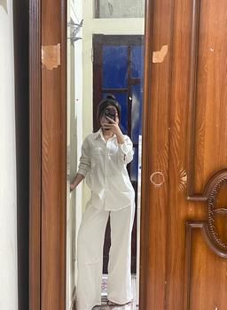 Product Review of Quần Jeans  Suông Nữ Xếp Ly Hai Cạp Kép Phối Túi Trước Chất Jeans Đẹp Pants Women from t**g 0