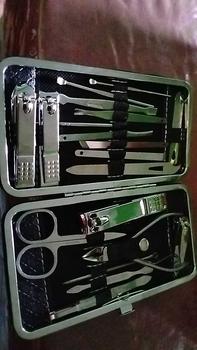 Product Review of Alat Gunting Kuku Perawatan Mempercantik Kuku Manicure Pedicure Medipedi Stainless Steel Nail Art Set Tangan kikir kuku 1 set from h**i 0