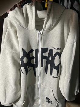 Product Review of Áo nỉ hoodie form rộng tay bồng phối vai Nữ Top Women in 2 mặt - Chữ Chảy from ** Q**h N** ** 2