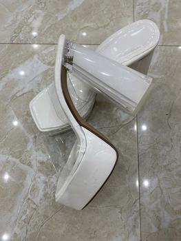 Product Review of (lùi size chân gầy)Dép Guốc nữ 12p -cao gót mũi vuông quay ngang trong mềm đúp trước 3cm. from C**h 2