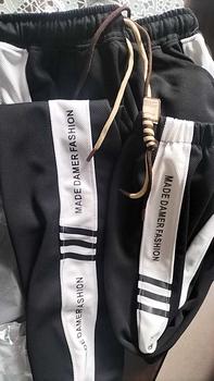 Product Review of AT02:Quần thể thao Jogger ống rộng, chất liệu TỔ ONG MẮT CHIM Tập Gym Sport from t**i 0