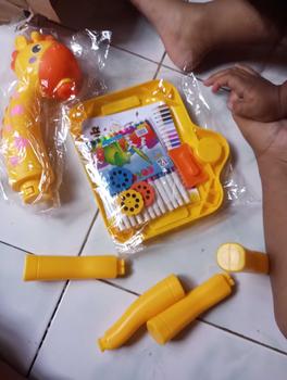 Product Review of Meja Belajar Projector Painting Meja menggambar Anak Mainan Furniture Edukasi Melukis Mewarnai Anak SPEEDS 025-3 from 🍓**🍒 1