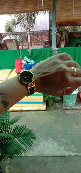 Product Review of Đồng Hồ Nữ GS Đá Ceramic 2 Màu Lựa Chọn: Đá Đen, Đá Trắng Women Titan Đeo Tay Watch Voi from 🦎**̀ đ** ꋊ**🦎 0