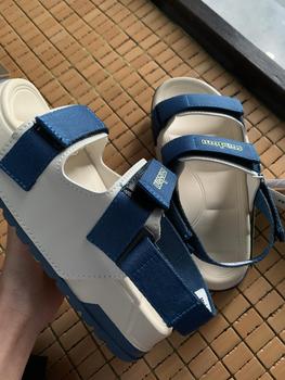Product Review of Giày Sandal Nữ S1 2 Quai Ngang Màu Be Phối Xanh Đậm Siêu Nhẹ Siêu Bền Siêu Dễ Thương - Tặng kèm vớ DéP Shoes from m**✨ 0