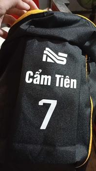 Product Review of Balo thể thao Nam Sport mini Đen, thiết kế nhỏ gọn, in ấn theo yêu cầu Bag from "** L**E F**" ** 1